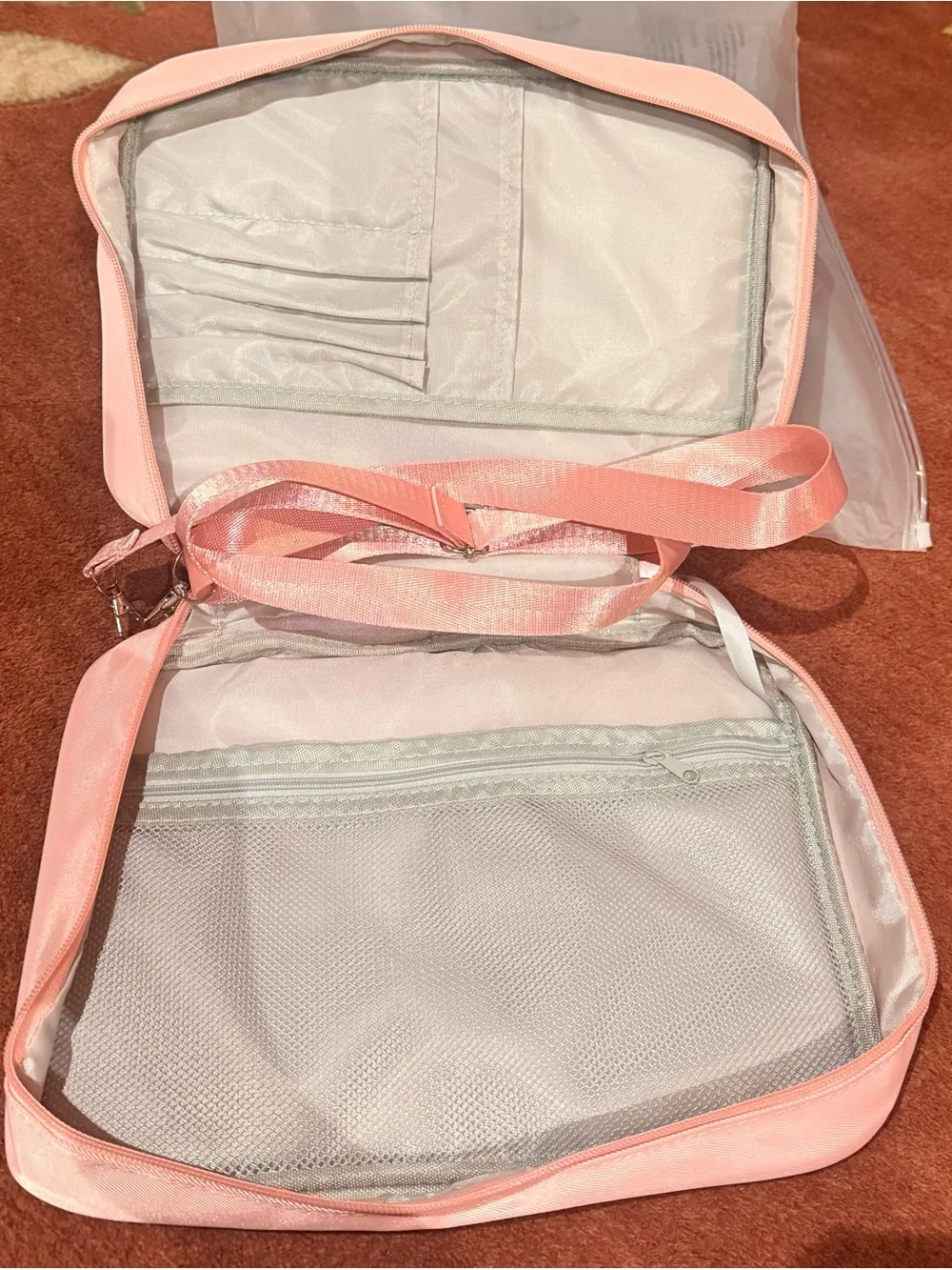 LABNNA Bible Or Book Bag with Shoulder Strap